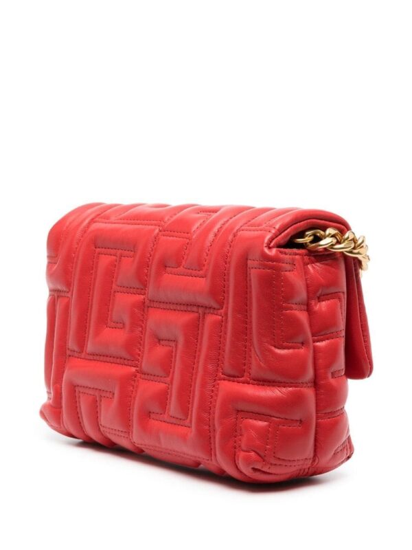 Balmain logo-detail leather crossbody bag - Image 3