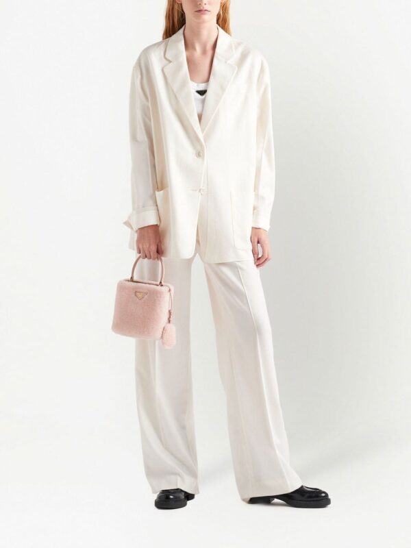 Prada Panier shearling mini bag - Image 2