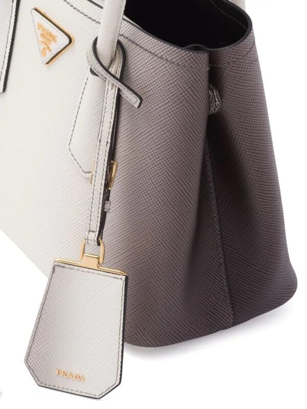 Prada  Double Saffiano leather mini bag - Image 3