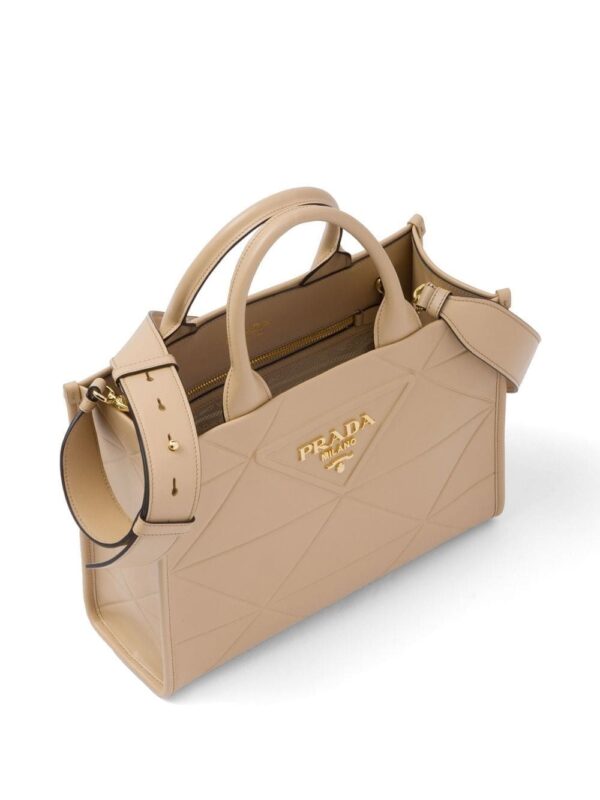 Prada small Symbole leather tote bag - Image 3