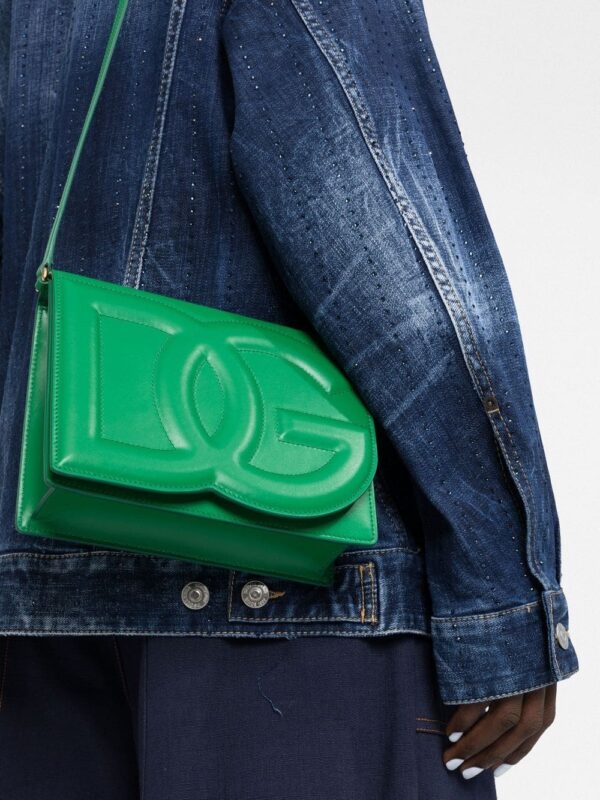 Dolce & Gabbana DG Logo leather crossbody bag - Image 3