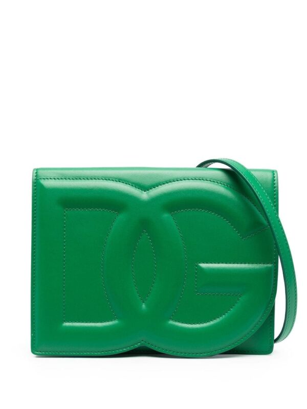 Dolce & Gabbana DG Logo leather crossbody bag
