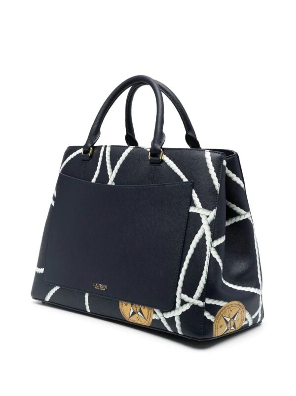 Lauren Ralph Lauren  Hanna leather satchel bag - Image 3