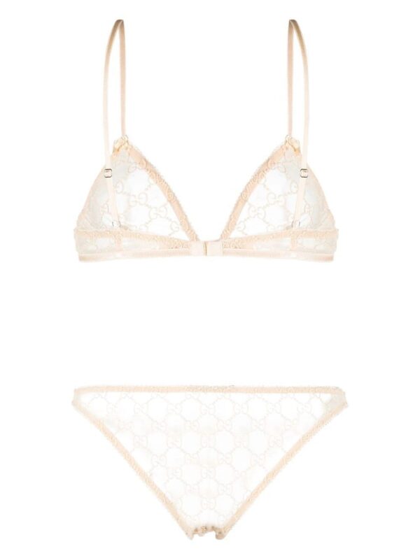 Gucci  GG-jacquard lingerie set - Image 2