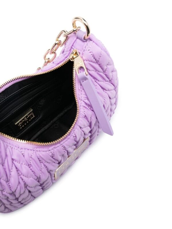 Versace Jeans Couture faux-leather matelassé shoulder bag - Image 5