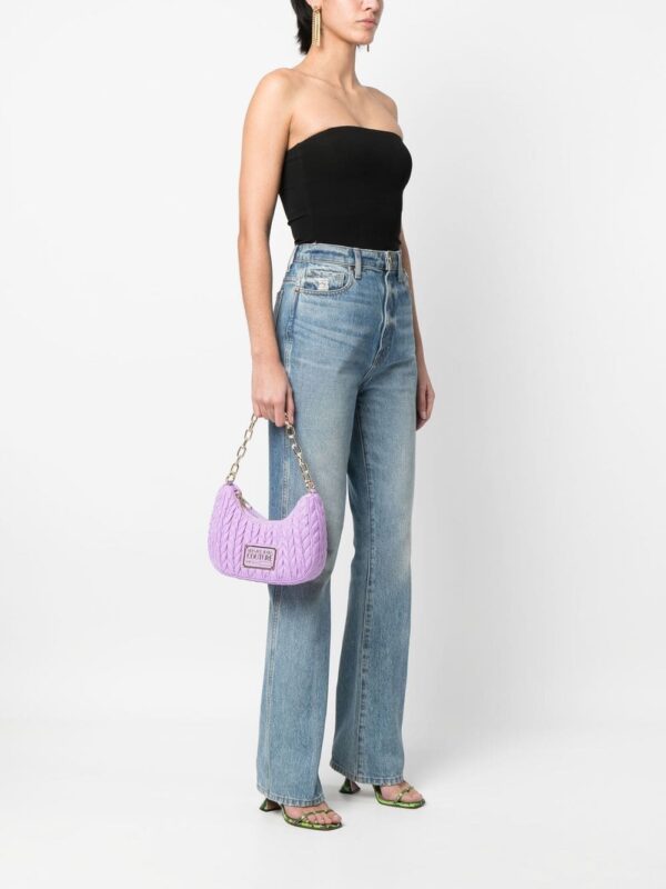 Versace Jeans Couture faux-leather matelassé shoulder bag - Image 2