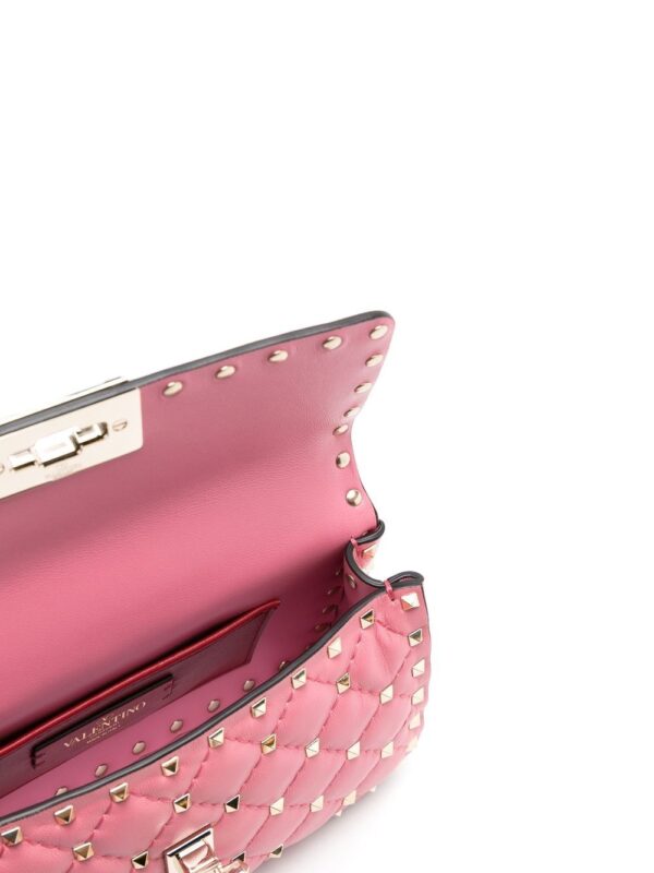 Valentino Garavani  Rockstud leather shoulder bag - Image 4