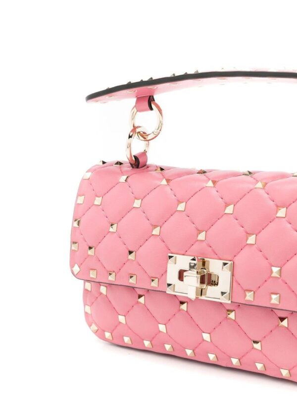 Valentino Garavani  Rockstud leather shoulder bag - Image 3