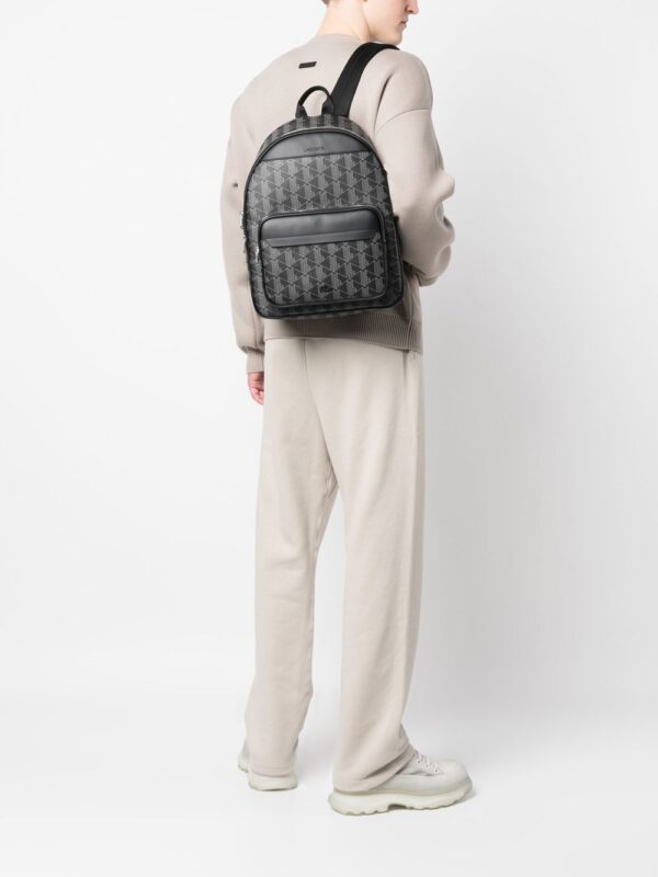 Lacoste monogram-print backpack - Image 2
