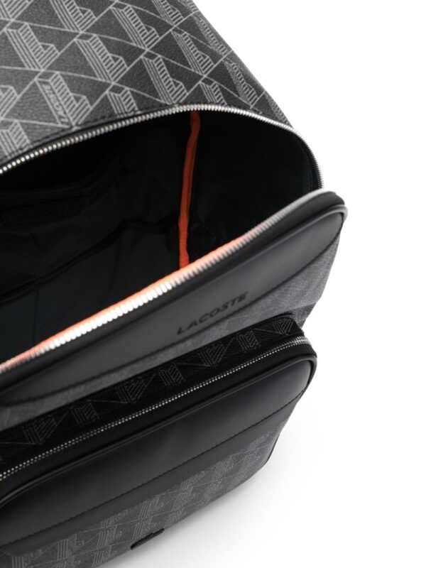 Lacoste monogram-print backpack - Image 5