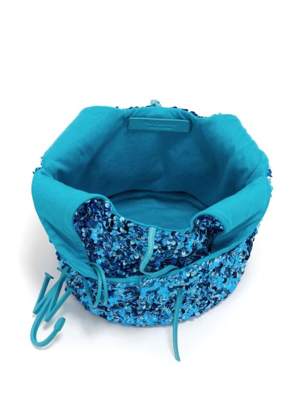 JW Anderson  mini sequin-embellished shopper tote bag - Image 4