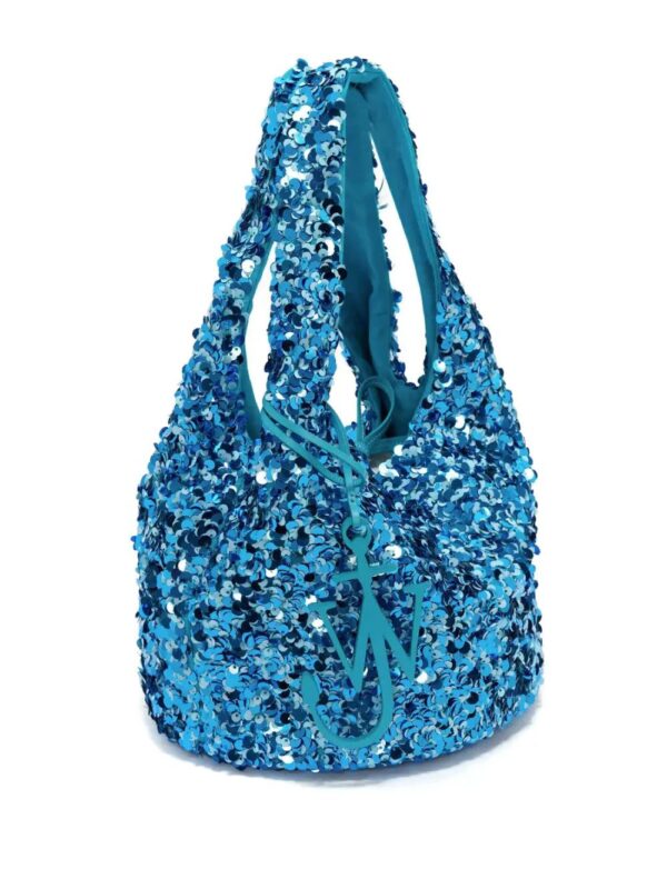 JW Anderson  mini sequin-embellished shopper tote bag - Image 3