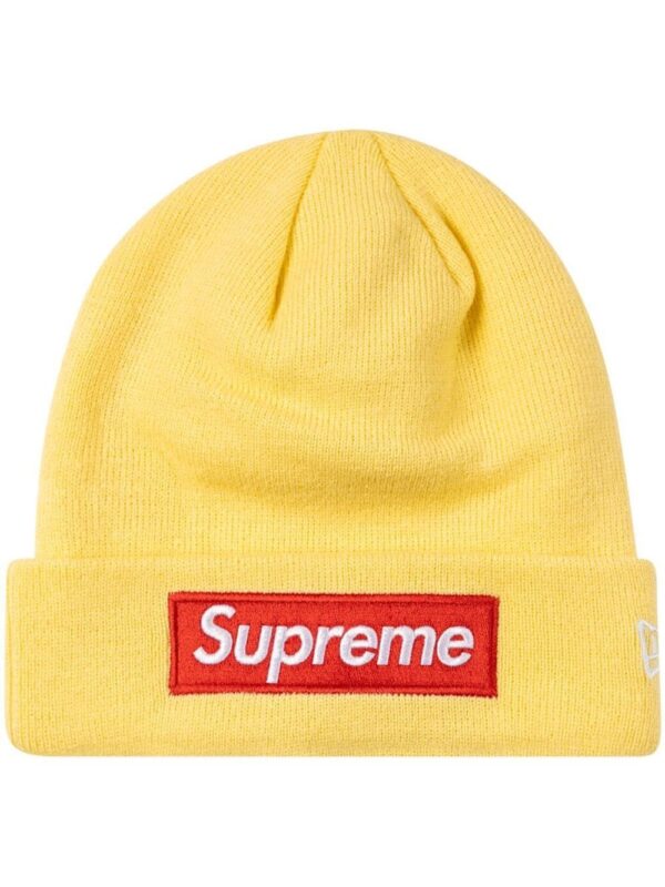 Supreme x New Era Box Logo knitted beanie
