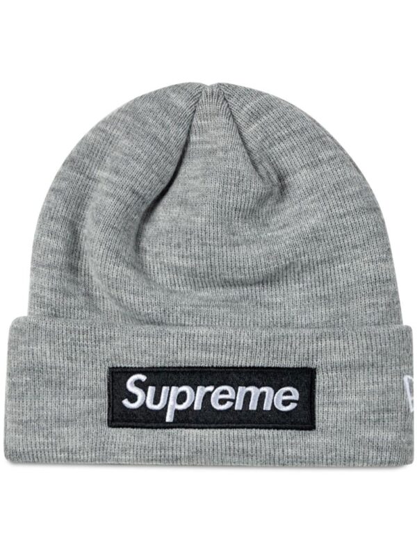 Supreme x New Era Box Logo knitted beanie