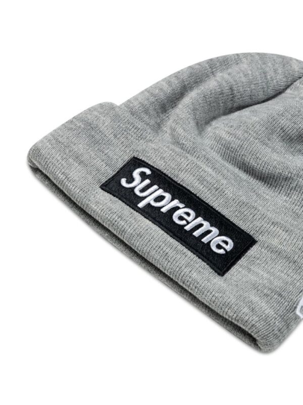 Supreme x New Era Box Logo knitted beanie - Image 3