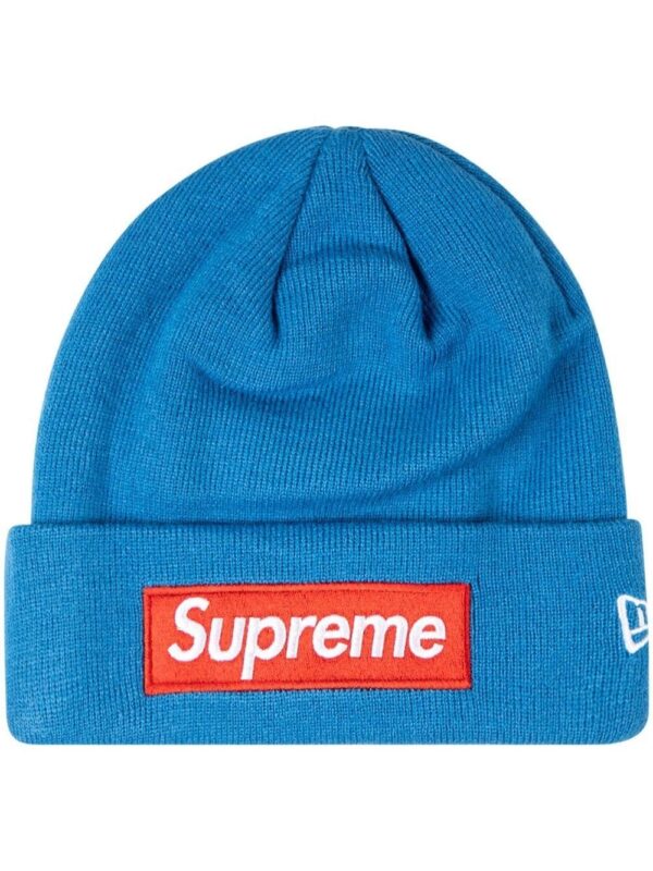 Supreme New Era Box Logo knitted beanie