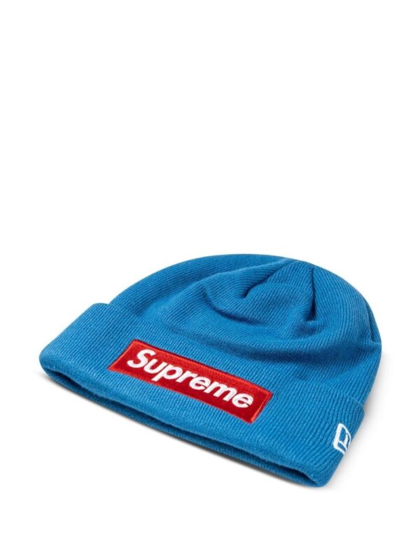 Supreme New Era Box Logo knitted beanie - Image 3