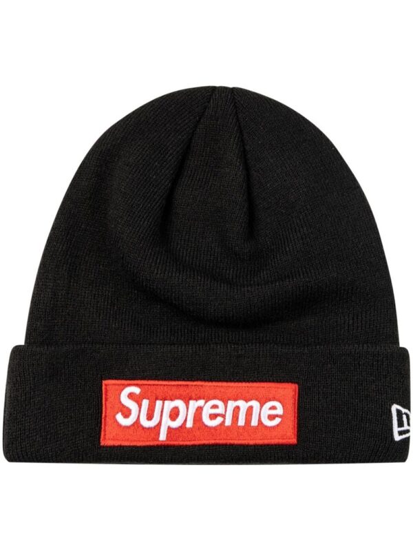 Supreme x New Era box-logo beanie