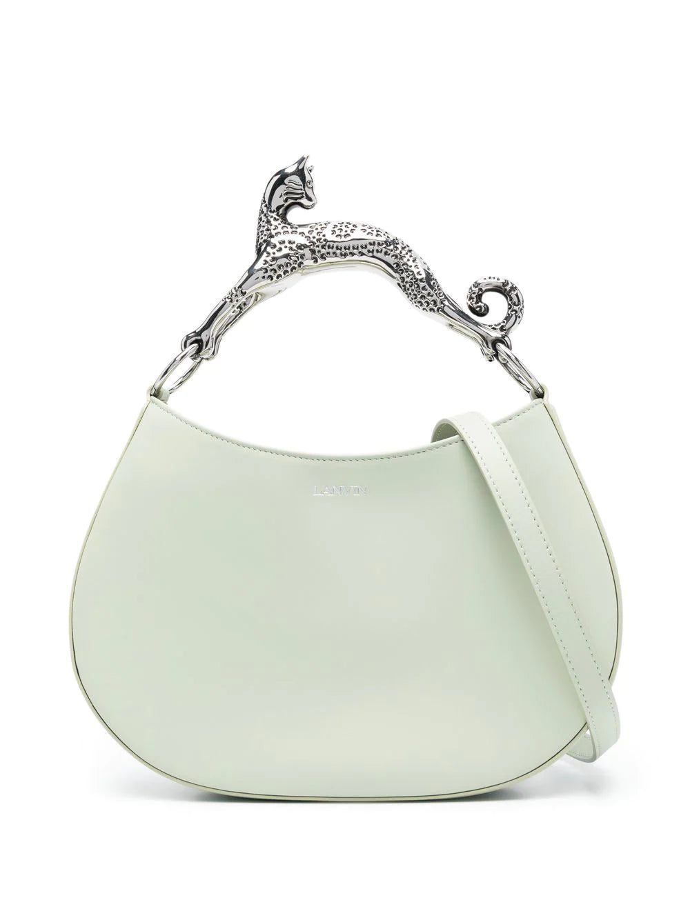 Lanvin sculpted-handle tote bag