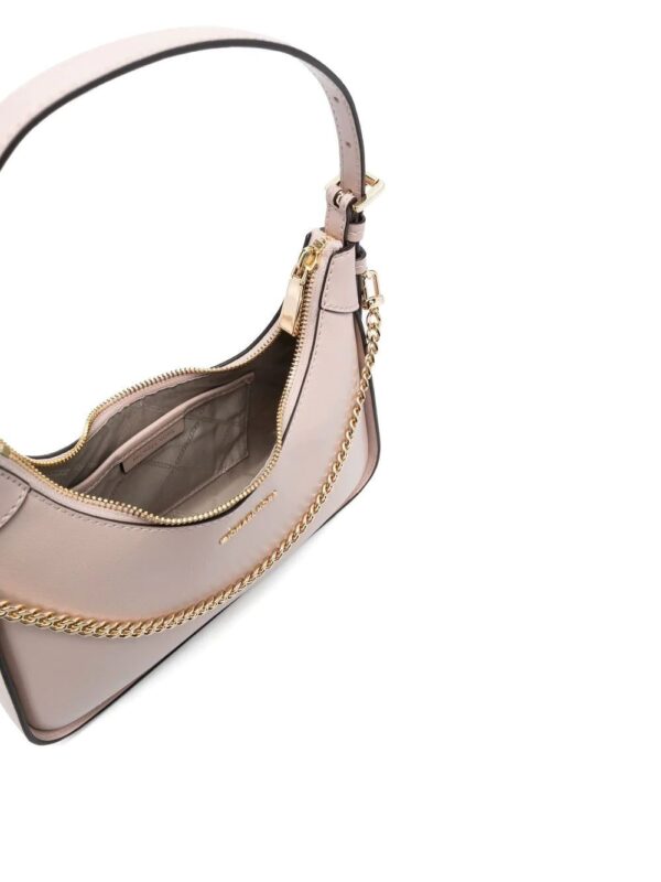 Michael Michael Kors  logo-lettering leather shoulder bag - Image 4