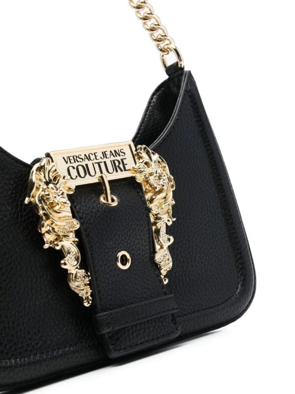 Versace Jeans Couture  Baroque buckle shoulder bag - Image 4