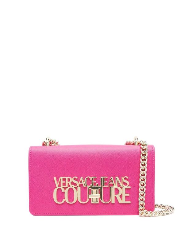 Versace Jeans Couture  logo-plaque shoulder bag
