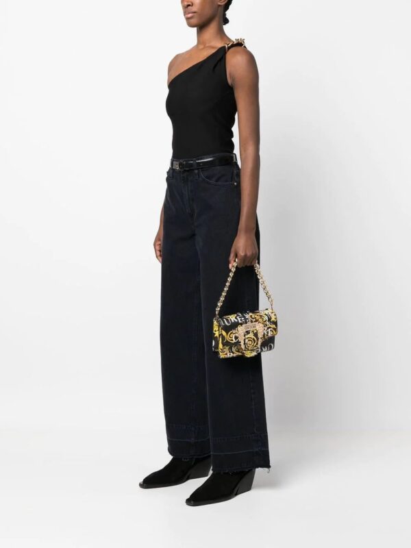 Versace Jeans Couture  Baroque buckle printed shoulder bag - Image 2