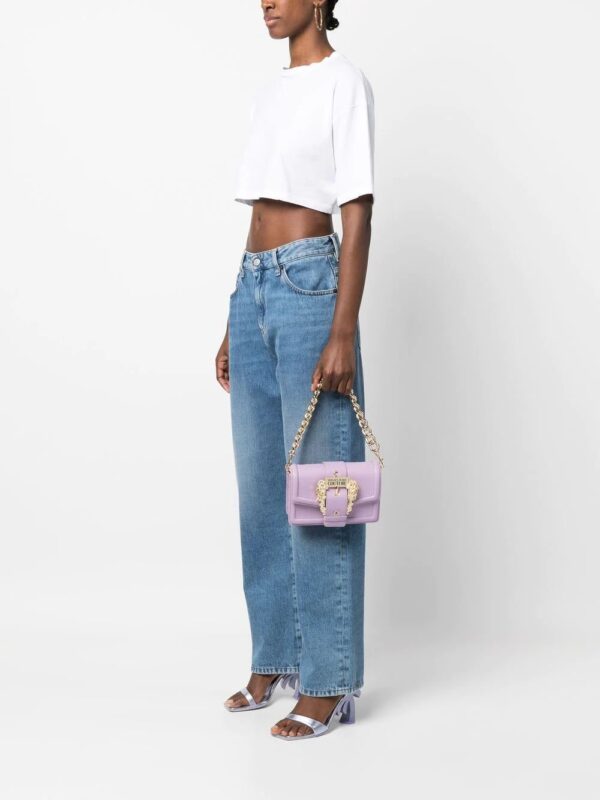 Versace Jeans Couture  Baroque buckle shoulder bag - Image 2