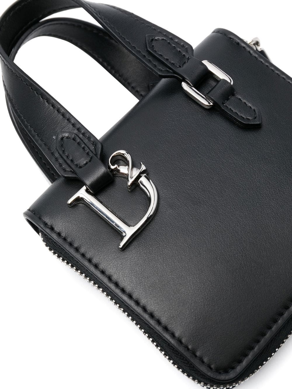 DSQUARED2 leather mini tote bag - Image 5