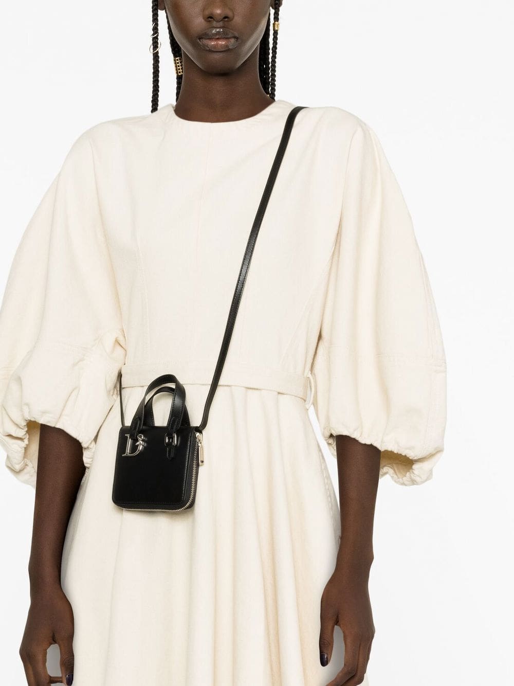 DSQUARED2 leather mini tote bag - Image 3