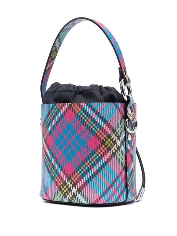 Vivienne Westwood  Daisy tartan bucket bag - Image 2