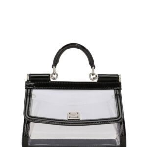 Dolce & Gabbana KIM DOLCE&GABBANA small Sicily transparent shoulder bag