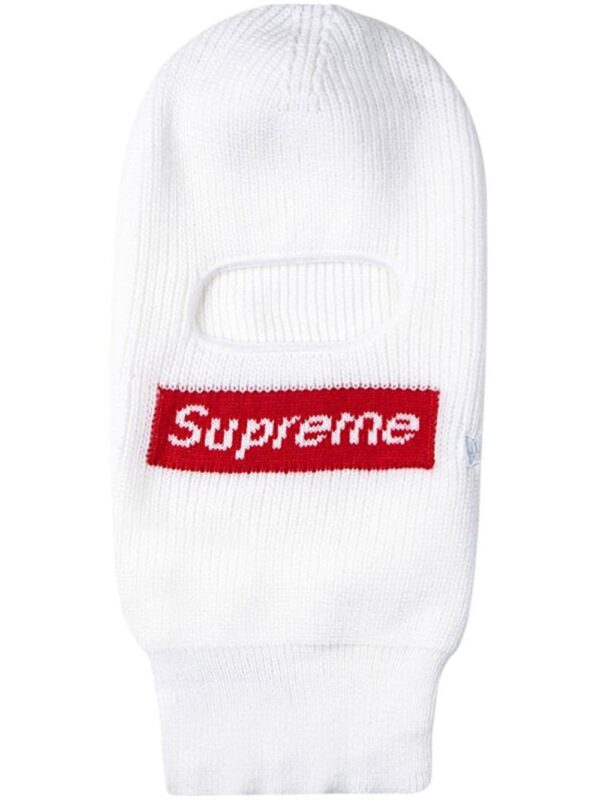 Supreme x New Era Box Logo knitted balaclava