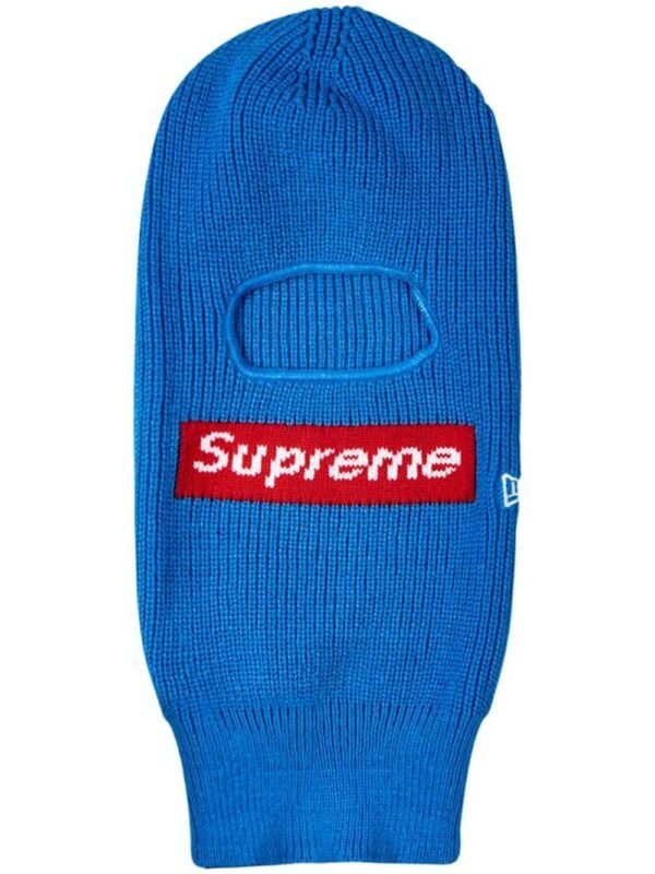 Supreme x New Era Box Logo knitted balaclava