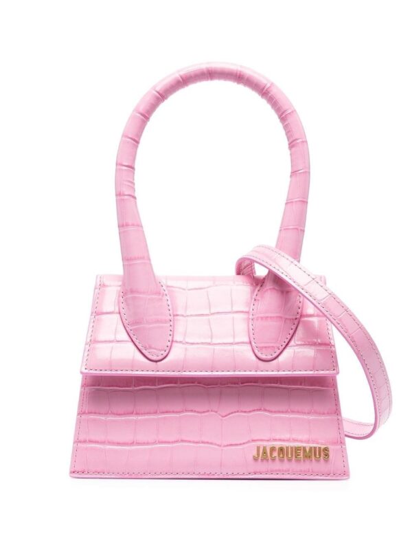 Jacquemus logo-plaque tote bag