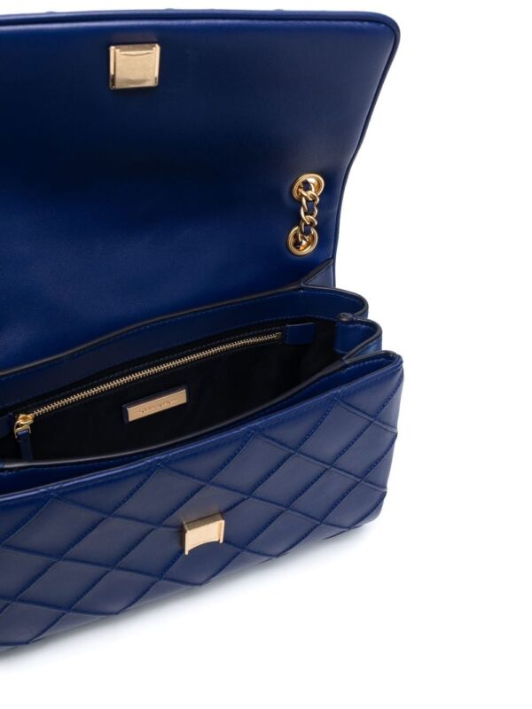 Tory Burch  logo-embossed quilted shoulder bag - Image 4