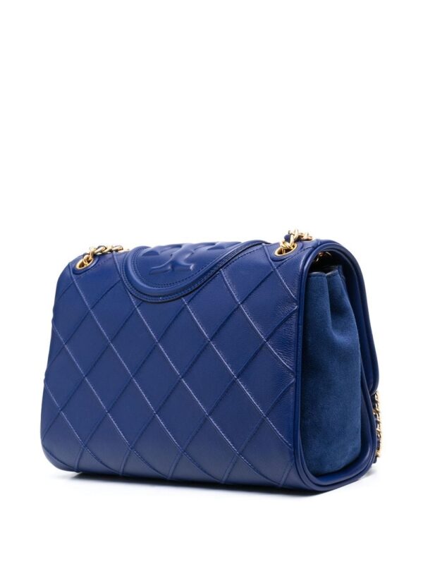 Tory Burch  logo-embossed quilted shoulder bag - Image 3