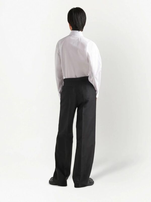 Prada  patch-pocket poplin shirt - Image 3