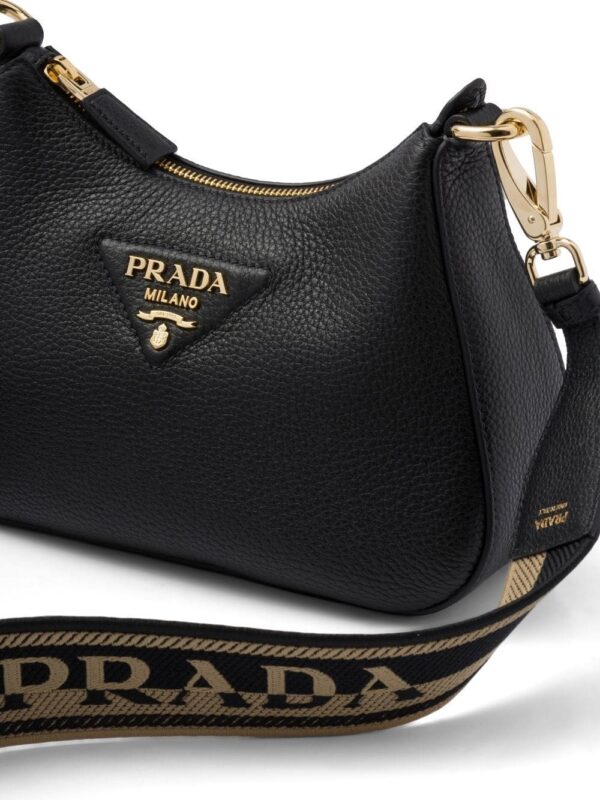 Prada logo-strap cross body bag - Image 5