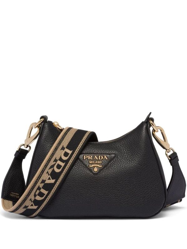 Prada  logo-strap cross body bag