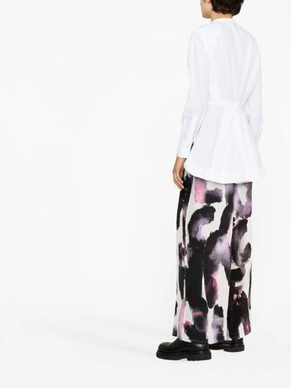 Alexander McQueen  long-sleeve button-fastening shirt - Image 3