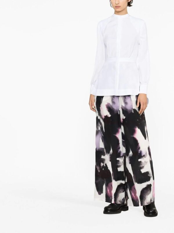 Alexander McQueen  long-sleeve button-fastening shirt - Image 2