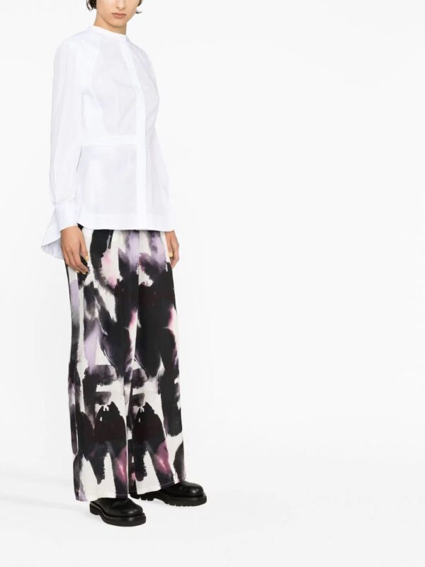 Alexander McQueen  long-sleeve button-fastening shirt - Image 4