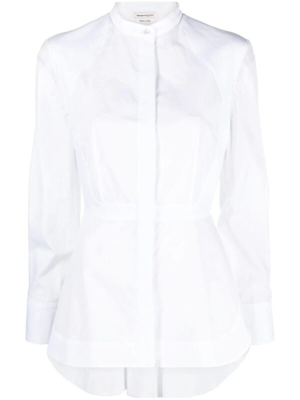 Alexander McQueen  long-sleeve button-fastening shirt