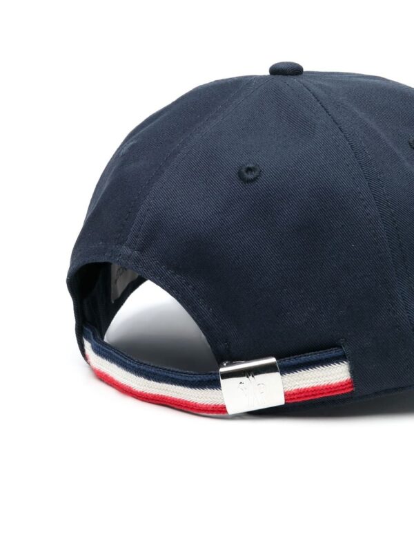 Moncler logo-patch detail baseball cap - Image 2