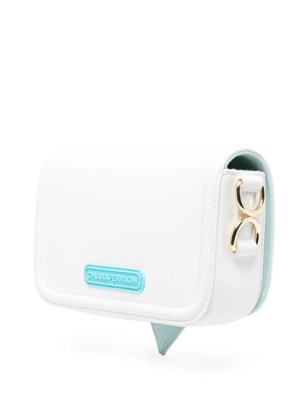 Chiara Ferragni  Eyelike faux-leather crossbody bag - Image 2