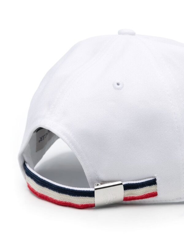 Moncler logo-patch detail baseball cap - Image 2