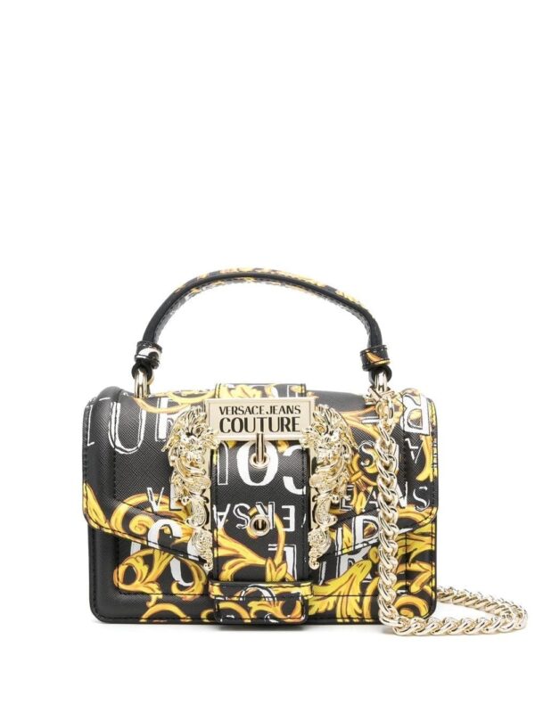 Versace Jeans Couture baroque pattern-print tote bag