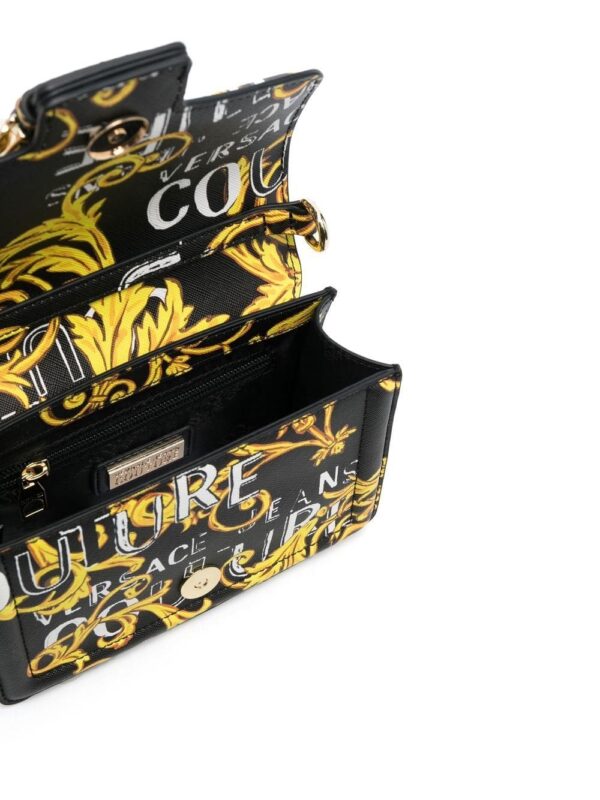 Versace Jeans Couture baroque pattern-print tote bag - Image 5