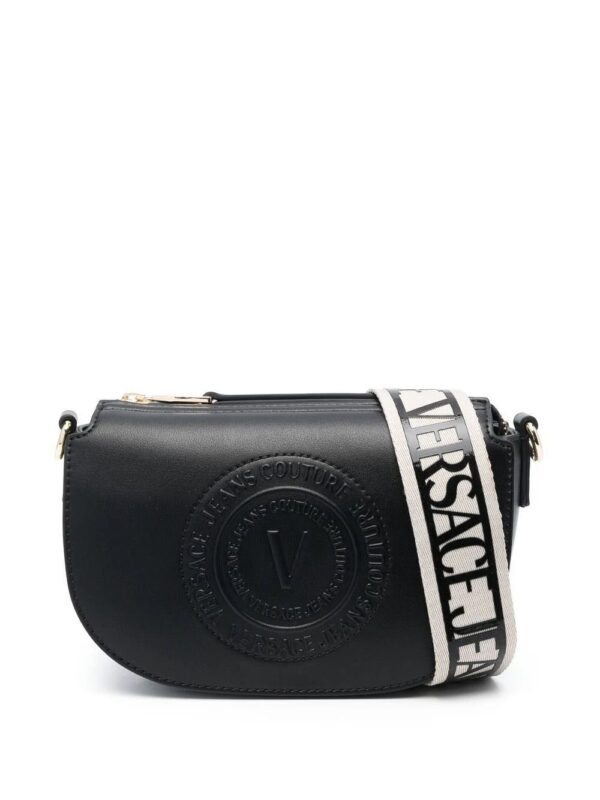 Versace Jeans Couture  embossed-logo satchel bag